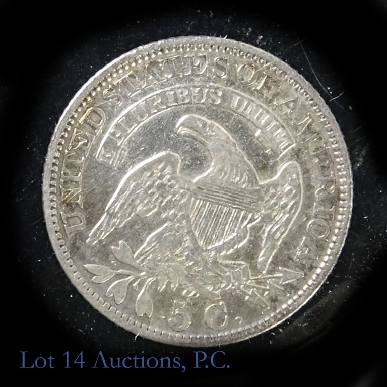 1829 US Silver Capped Bust Half Dime - 2