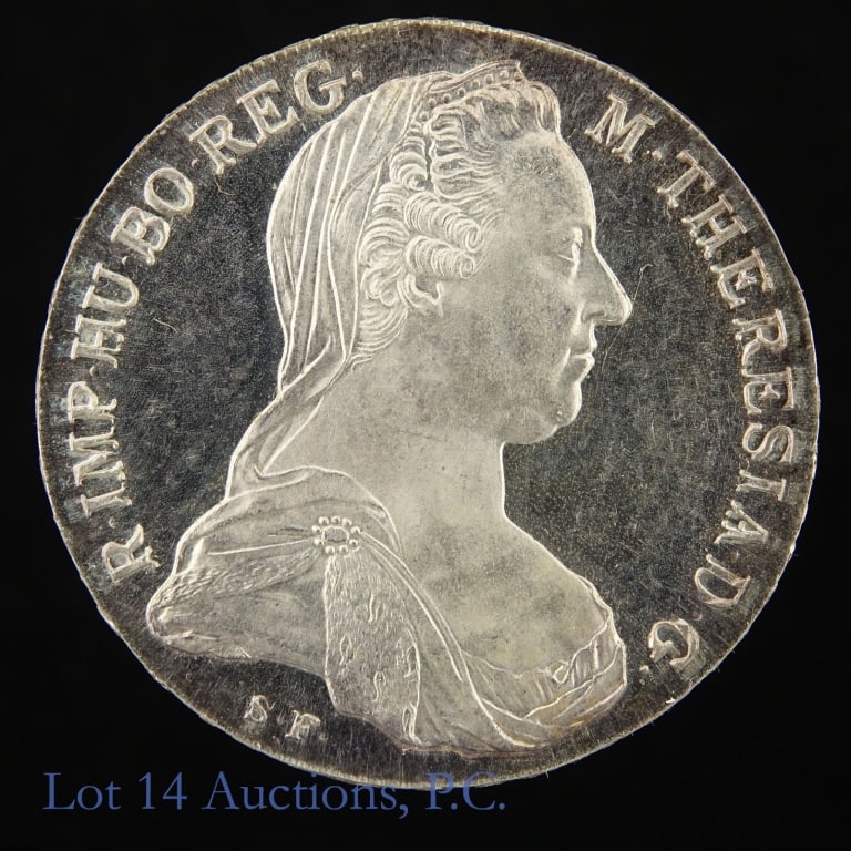 (1780) Austria Maria Theresa Thaler Restrike (1 of 2)