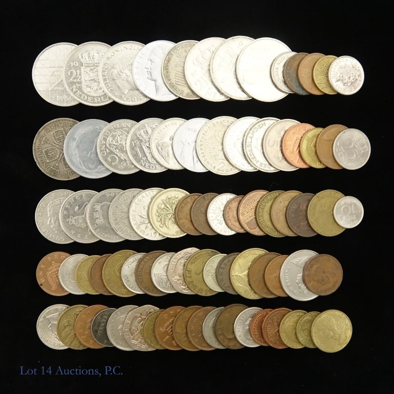 Various World Coins (+75) (1 of 3)