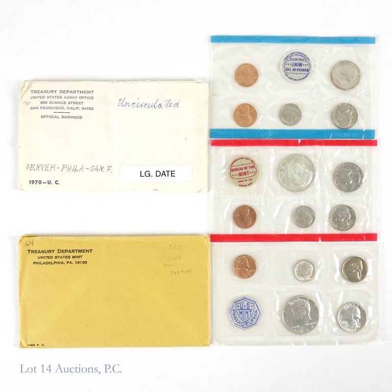 U.S. Mint Silver Proof & Unc. Mint Coin Sets, 5 - 4