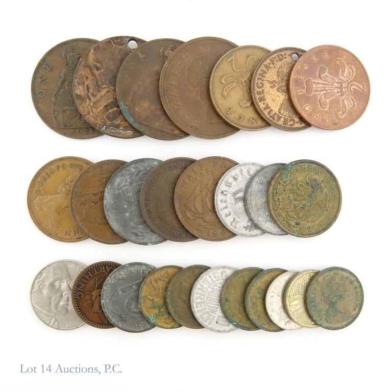 Various World Coins (+25) (1 of 3)