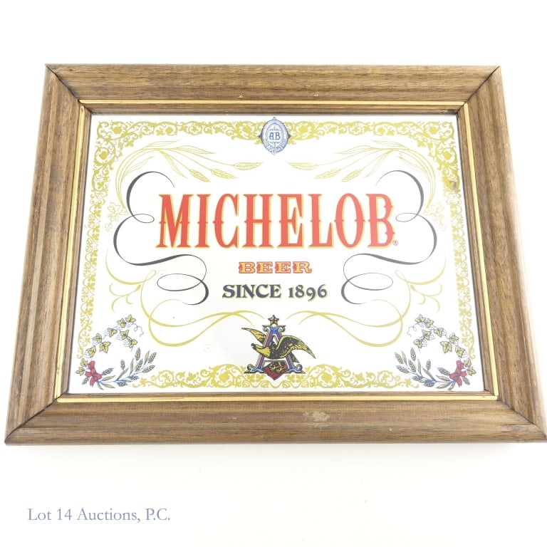 Seven Framed Bar Mirrors - 2