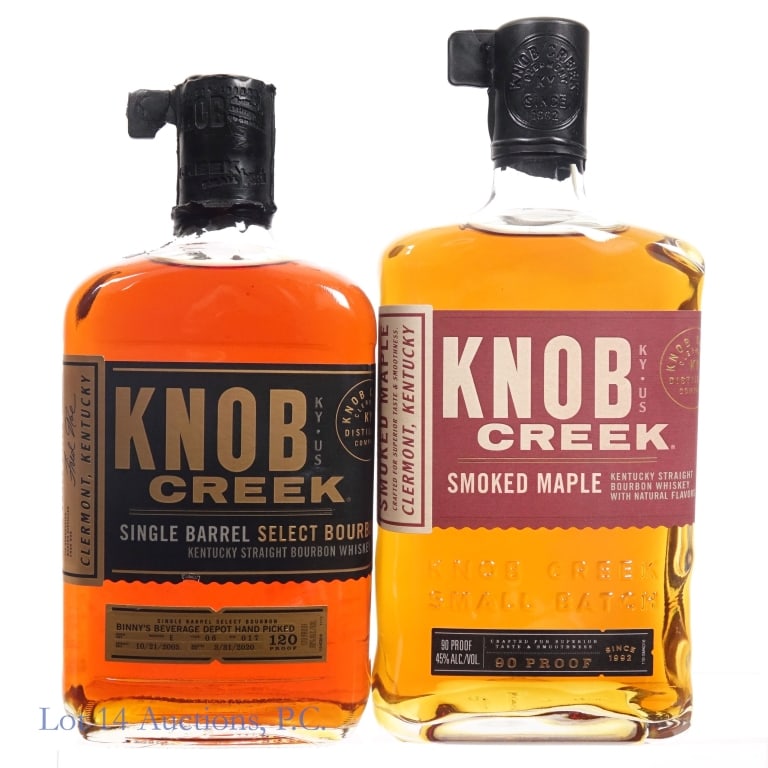 Knob Creek Smoked Maple & Single Barrel Select (1 of 2)