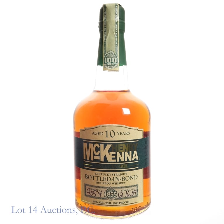 Henry McKenna 10 Yr BIB Single Barrel Bourbon (1 of 2)