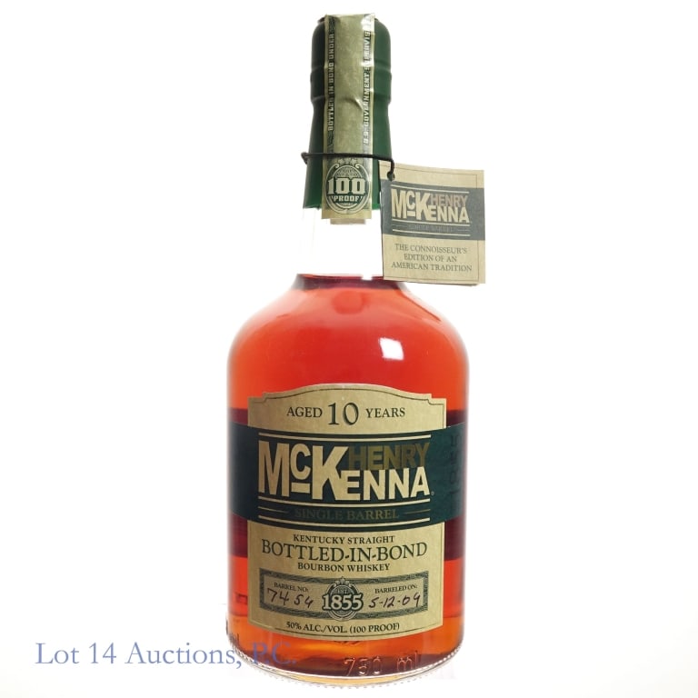 Henry McKenna 10 Yr BIB Single Barrel Bourbon (1 of 2)