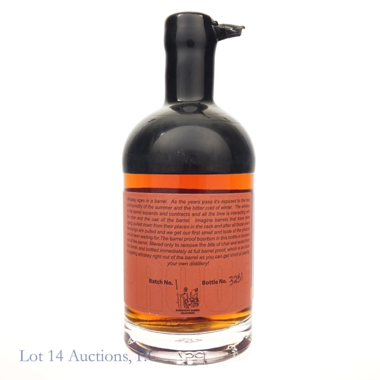 Redemption 9 Yr Brl Proof High Rye Bourbon Batch 1 - 2