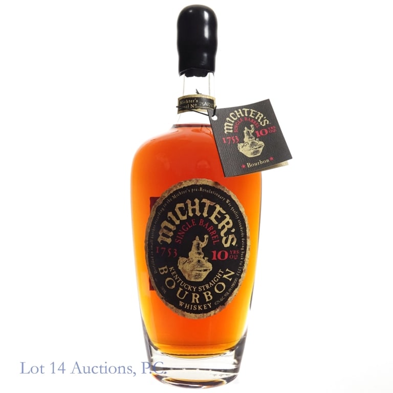 Michter's 10 Year Single Barrel Rye (2026): Michter's 10 Year Single Barrel Rye (2026), 94.4 Proof, 750 ml, Barrel #26A0265.