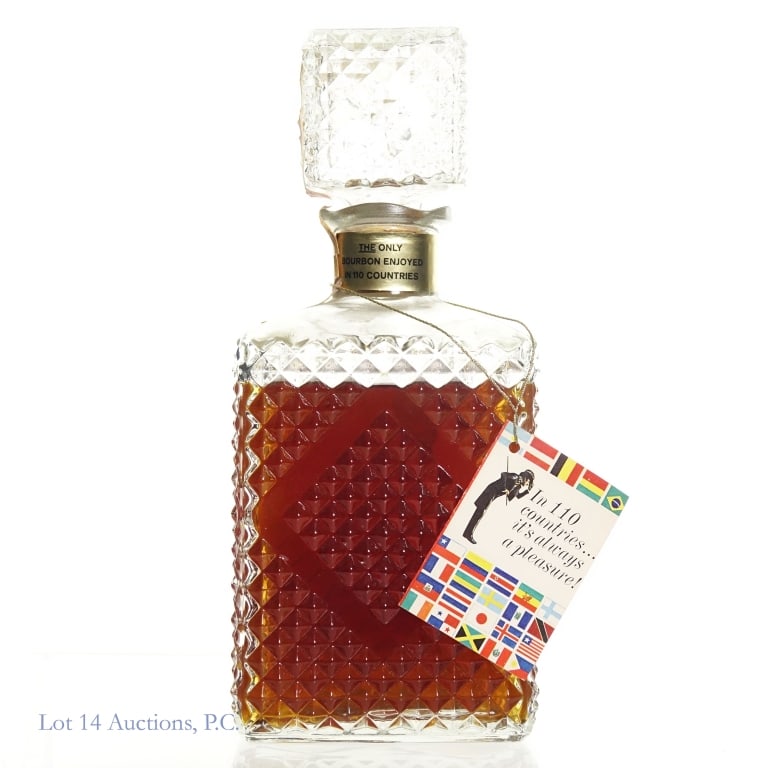 Rare 1970s I.W. Harper 110 Countries Decanter (1 of 5)