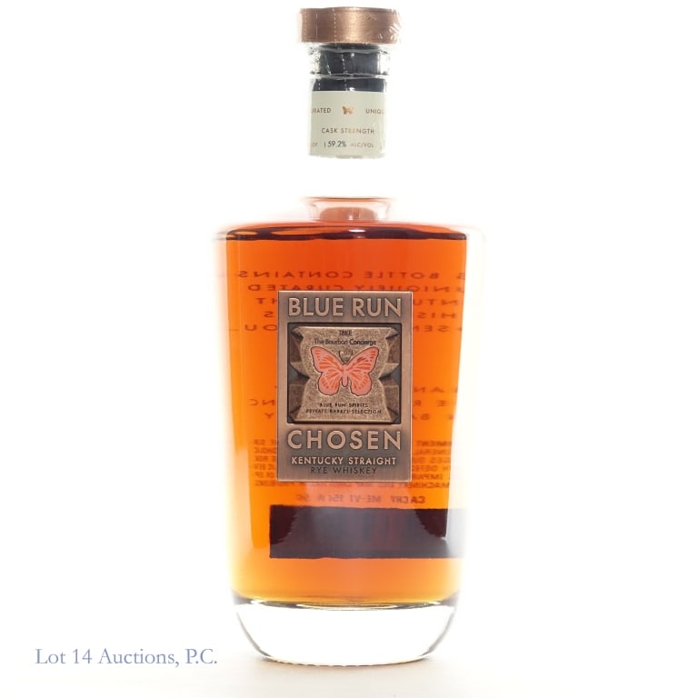 Blue Run "Chosen" Bourbon Private Barrel Selection (1 of 3)