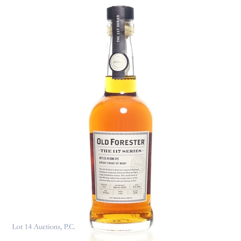 Old Forester 117 Series Bottled In Bond Rye (1 of 3)