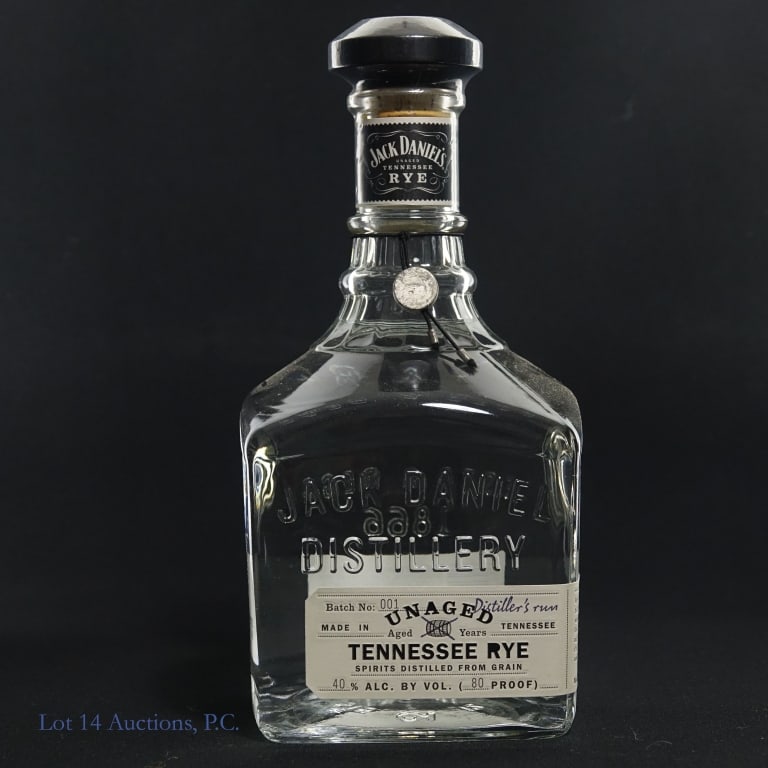 Jack Daniel's Unaged Tennessee Rye (Batch 1) (1 of 3)