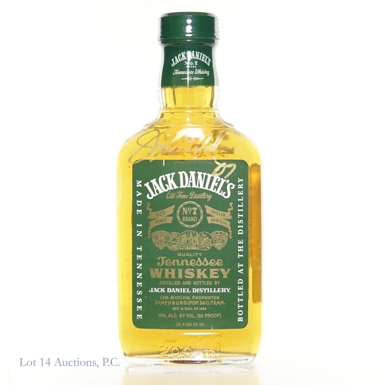 Jack Daniel's Green Label Tennessee Whiskey 200 ml (1 of 5)