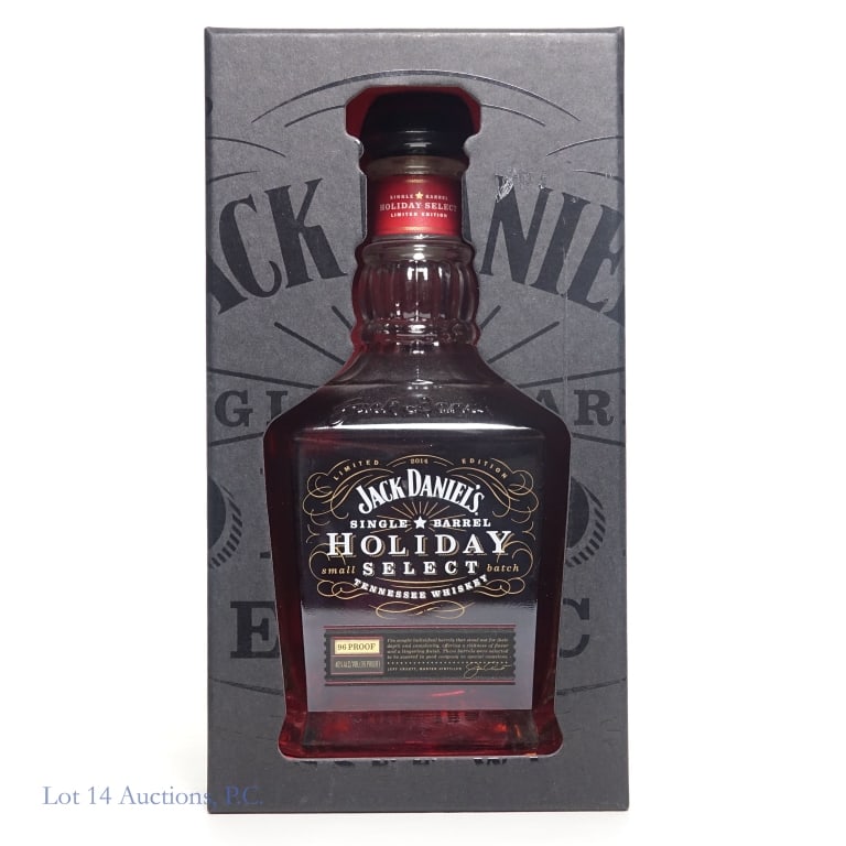 Jack Daniel's Holiday Select TN Whiskey, 2014 (1 of 2)