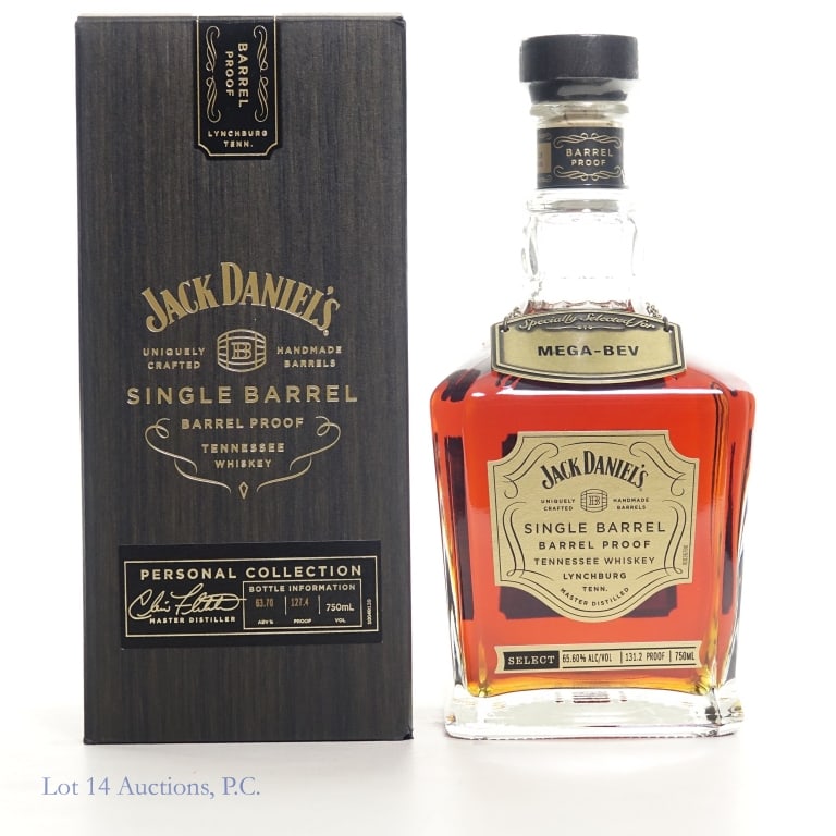 Jack Daniel's SB Barrel Proof Store Pick Whiskey (1 of 3)