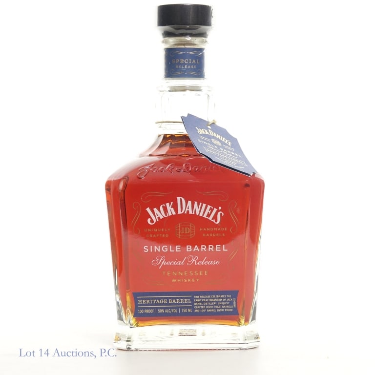 Jack Daniel's Heritage Barrel Tenn. Whiskey (2018) (1 of 3)