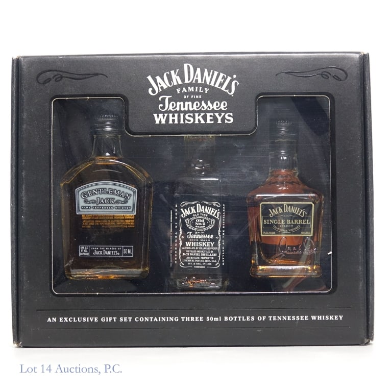 Jack Daniel's Family of Fine Whiskeys Set (3) (1 of 3)