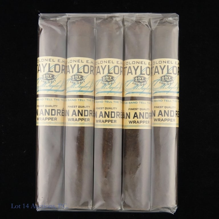 E.H. Taylor San Andres Robusto 5 Pack: 5 pack E.H. Taylor San Andres Robusto Cigars, 5" x 50 ring.