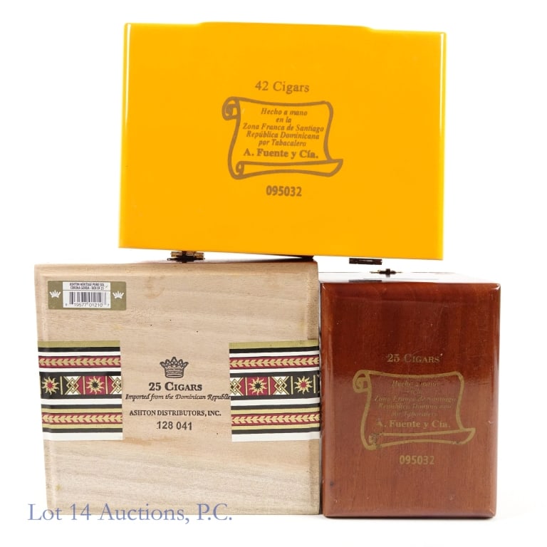 8 Classic Cigar Boxes - EMPTY - 5