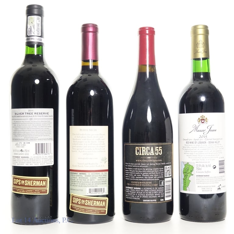 Various Red Wines (4) - 2