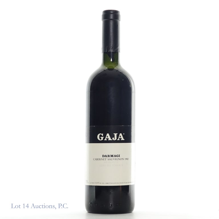 1982 Gaja Darmagi Cabernet Sauvignon, Italy (1 of 3)