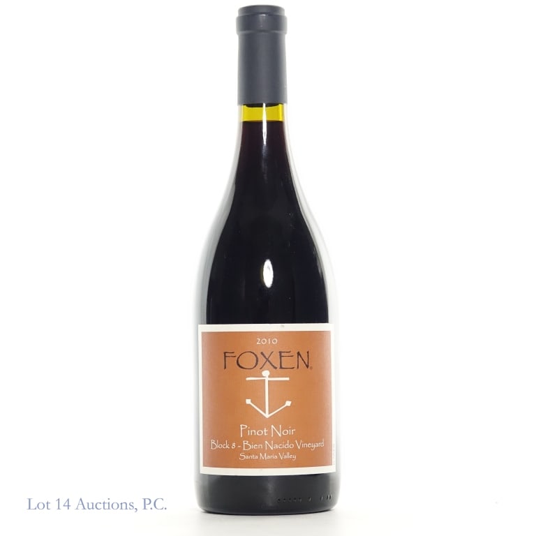 2010 Foxen Pinot Noir, Block 8 Bien Nacido, CA (1 of 3)