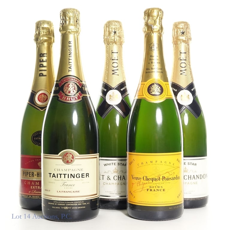Six French Champagnes (Moet & Chandon, More) (1 of 5)