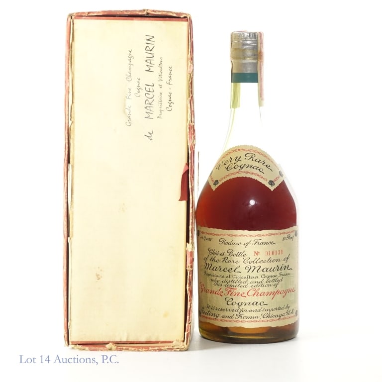 Marcel Maurin Very Rare Cognac 4/5 Qt. (1 of 4)