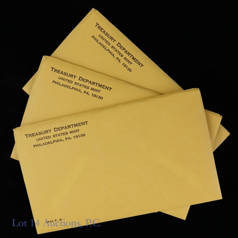 1964 (P) USA Silver 5-Coin Proof Set SEALED OGP, 3 (1 of 5)