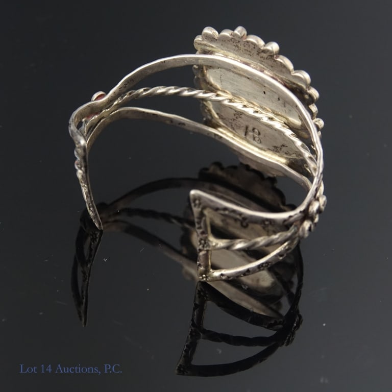 Two Sterling Silver Cuff Bracelets - 3