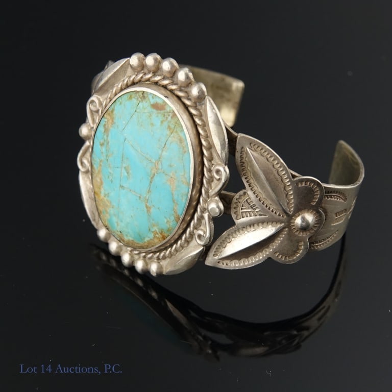 Two Sterling Silver Cuff Bracelets - 5