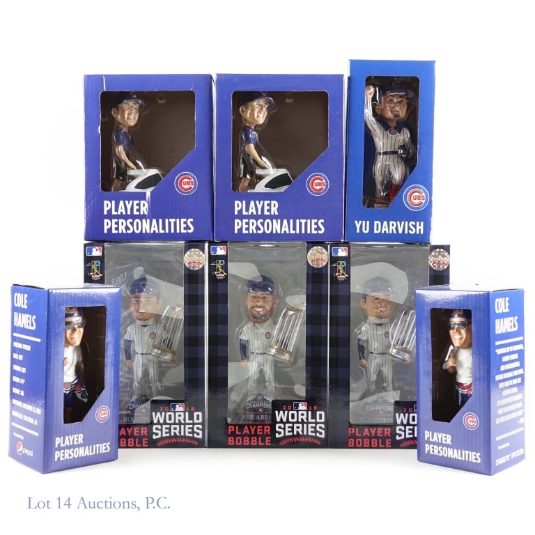 Chicago Cubs Bobbleheads (SGA & non-SGA) (1 of 5)