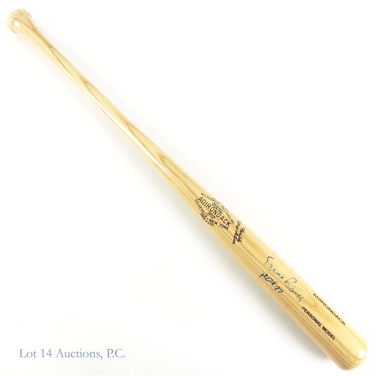 Ernie Banks Signed Baseball Bat (PSA) (1 of 4)