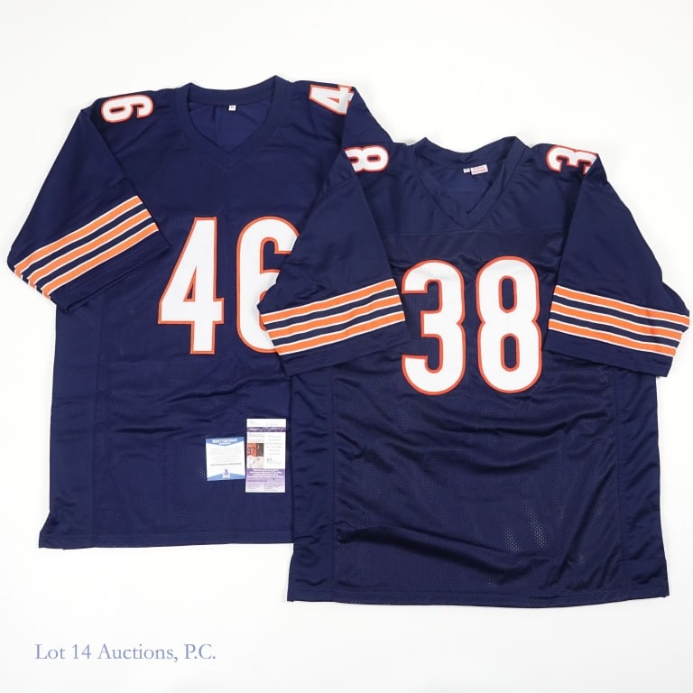 Gary Fencik & Adrian Amos Signed Jerseys COAs (1 of 8)