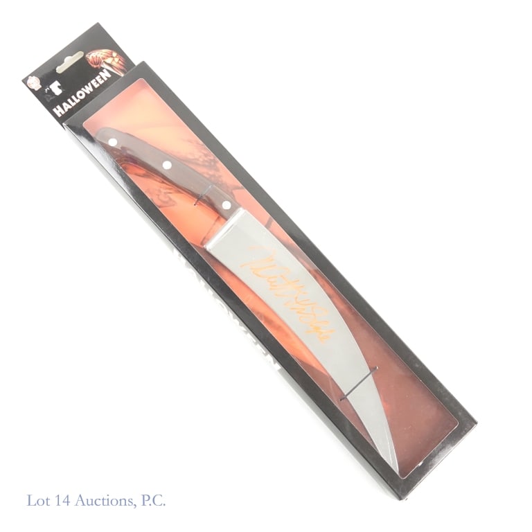 Nick Castle Signed Halloween Prop Knife, Beckett (1 of 4)