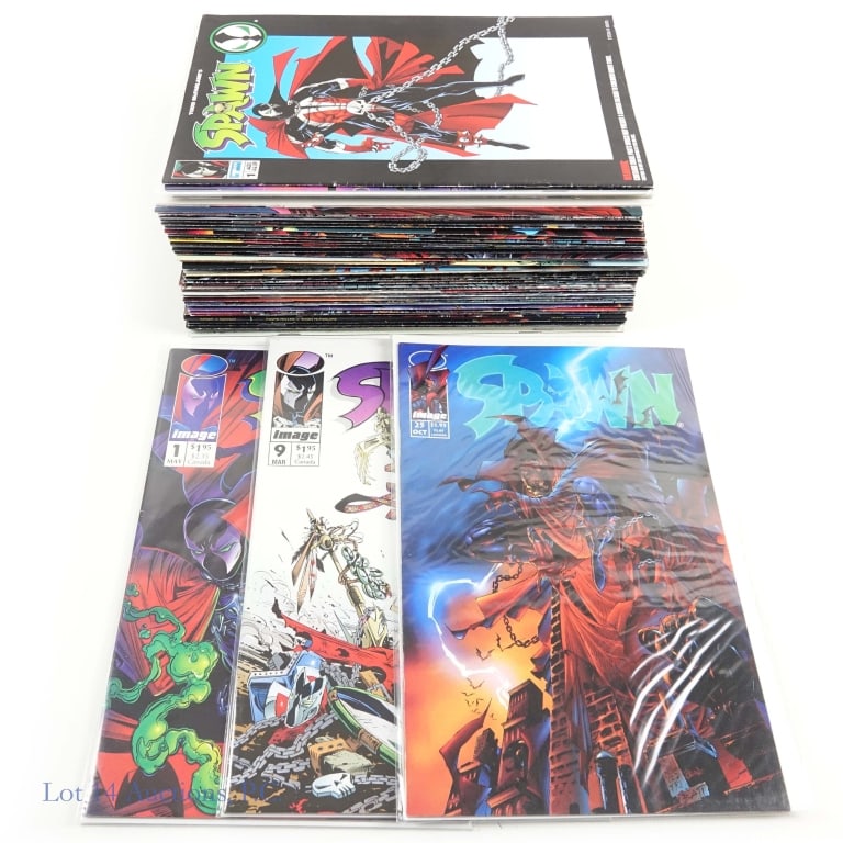 Spawn Comic Books, Key Issues (+50) (1 of 5)