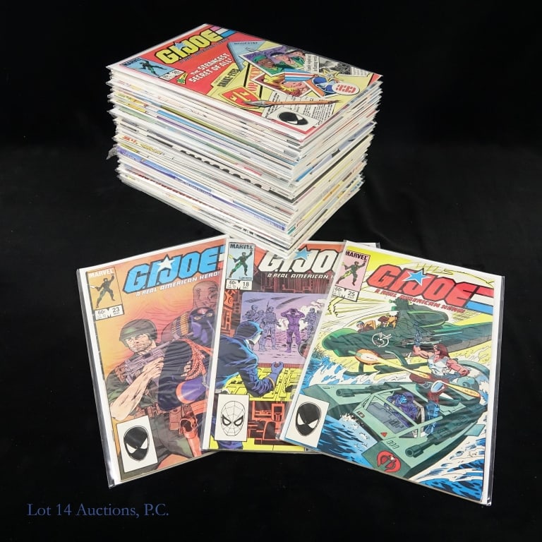 Toys & Cartoons Comics, Key Issues, MARVEL (+55): Toys & Cartoons Comics, Key Issues, MARVEL (+55). Collection of over 55 cartoon and toy based comic books including Key Issues. Some Key Issues include: Masters of the Universe #1 - Premiere issue fro