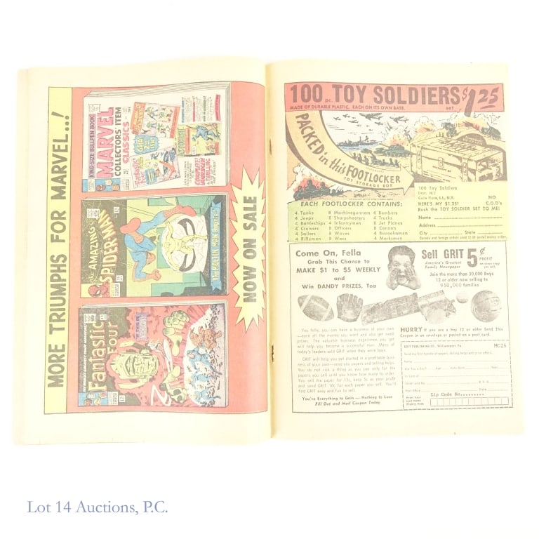 1966 Thor #126, Key Issue, MARVEL - 4