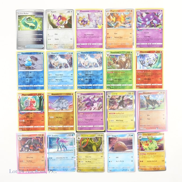 Pokemon Cards, Commons to Holo's (1000) (1 of 4)