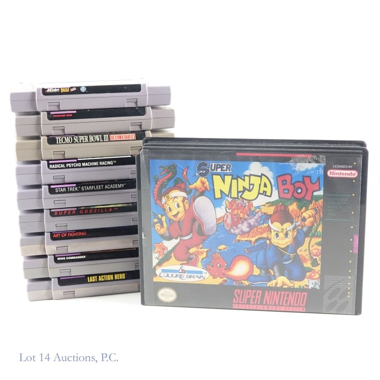 Super Nintendo Games (10) (1 of 4)