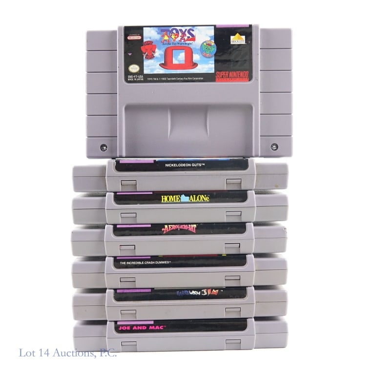 Super Nintendo Games (7) (1 of 3)
