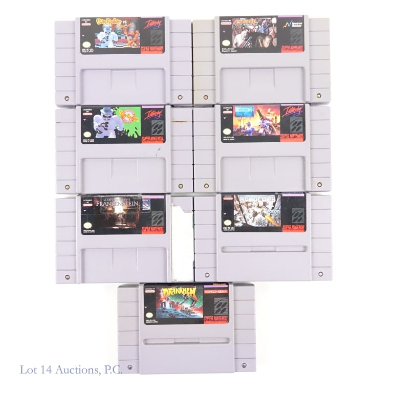 Super Nintendo Games (7) - 2