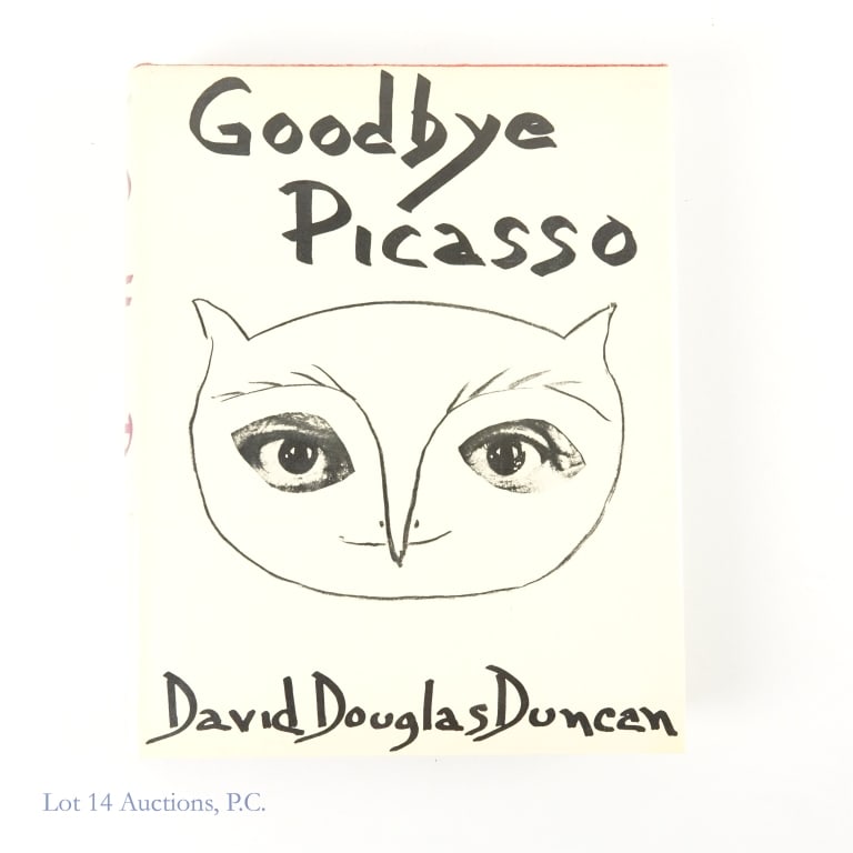 Sgd 1st Ed. "Goodbye Picasso" David Douglas Duncan (1 of 3)