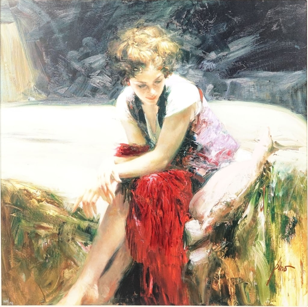 Pino "Whispering Heart" Lim Ed Sgd Giclee Print (1 of 6)