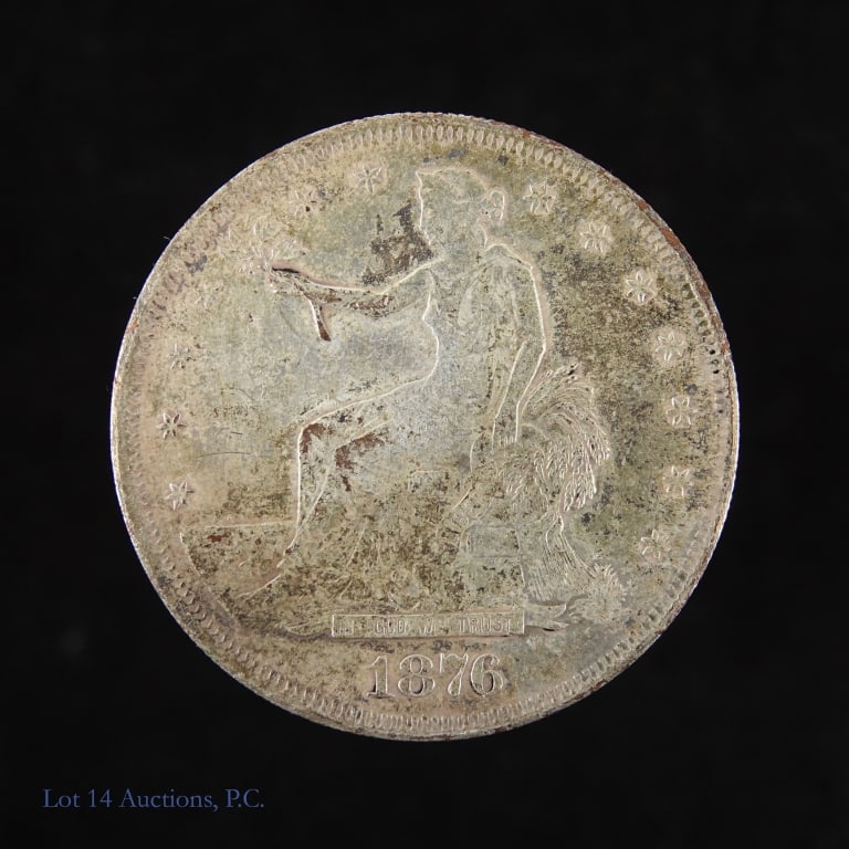 1876-S US 90%-Silver Trade Dollar (SE R-4.3) (1 of 2)