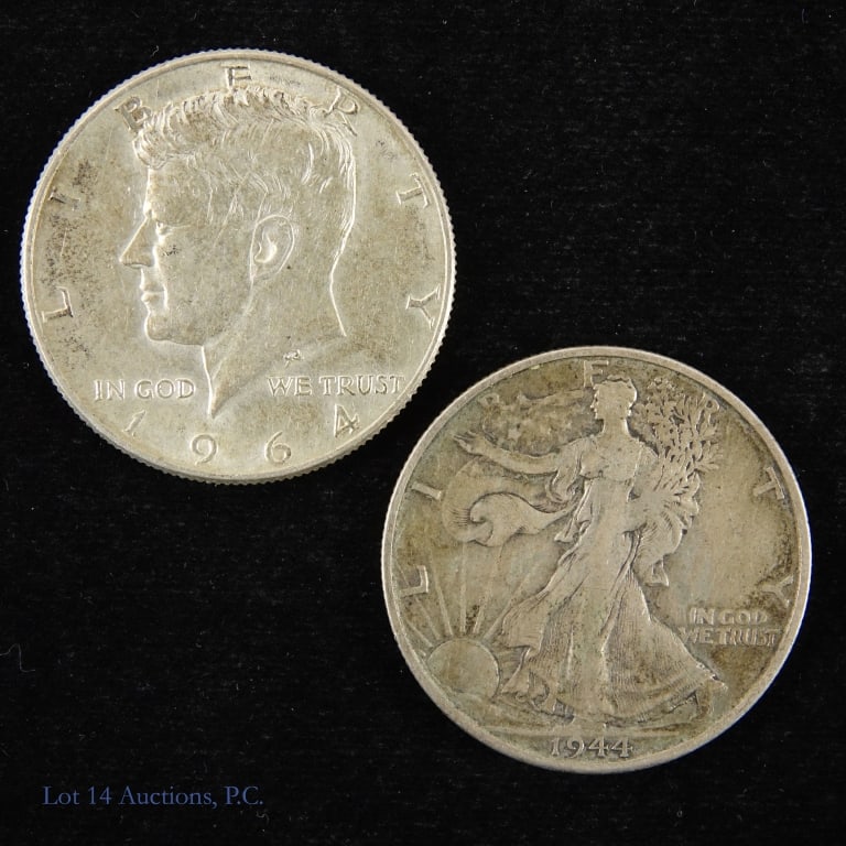 US 90%-Silver W/L & Kennedy 50c (2) (1 of 2)