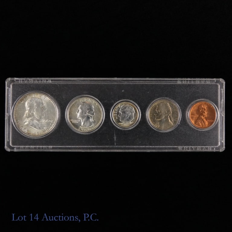 1960 (P) US Silver 5-Coin Year Set (*Ch -Gem BU) (1 of 2)