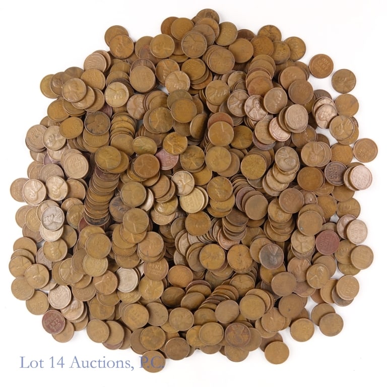 US Lincoln Wheat Cents (Over 750) (1 of 3)
