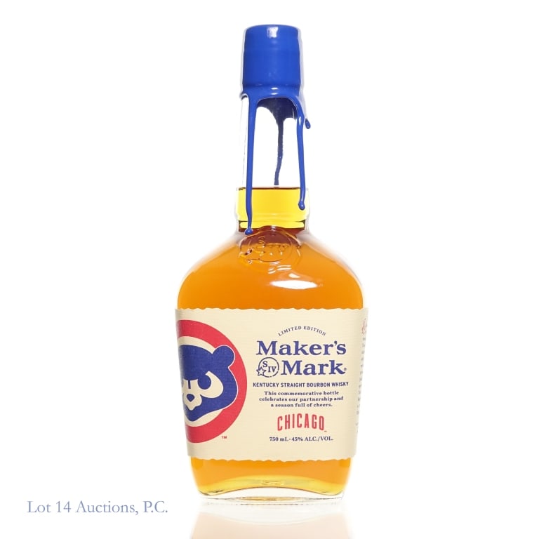 2025 Maker's Mark Chicago Cubs Bourbon (1 of 3)