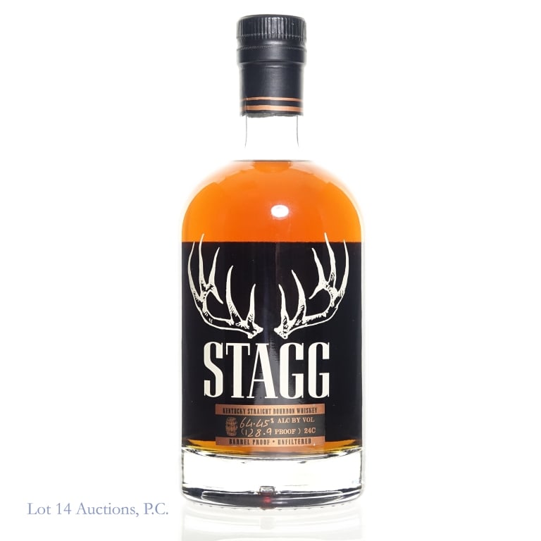 Stagg Barrel Proof Bourbon (Batch 24C, 128.9pf): Stagg Barrel Proof Bourbon (2024), 128.9 Proof, 750 ml, Batch #24C.