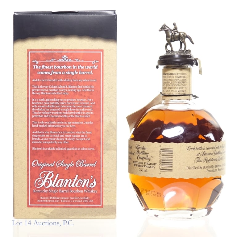 Blanton's Single Barrel Bourbon "B" - 2